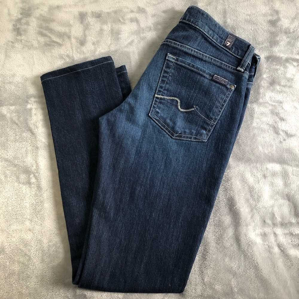 7 For All Mankind Roxanne Sz. 27 Skinny Jeans!